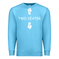 Ocean Blue two seater Premium Sweatshirt - artisFamous
