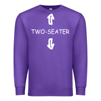 Purple two seater Premium Sweatshirt - artisFamous