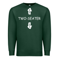 Sports Green two seater Premium Sweatshirt - artisFamous