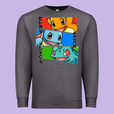 Kanto Starters Premium Sweatshirt Designed By Artisfamous