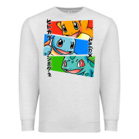 Oatmeal Heather kanto starters Premium Sweatshirt - artisFamous