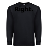 Black right Premium Sweatshirt - artisFamous
