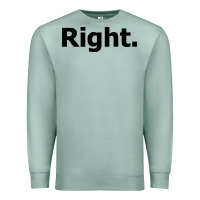 Seafoam right Premium Sweatshirt - artisFamous