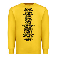 Lemon phonetic alphabet Premium Sweatshirt - artisFamous