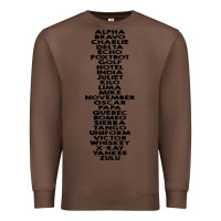 Chestnut phonetic alphabet Premium Sweatshirt - artisFamous