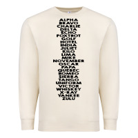 Sandshell phonetic alphabet Premium Sweatshirt - artisFamous
