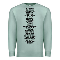 Phonetic Alphabet Premium Sweatshirt | Teevron