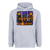 Heather Grey witchy mama Heavyweight Hoodie - JahusDesignShop