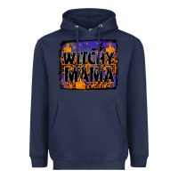 Navy witchy mama Heavyweight Hoodie - JahusDesignShop