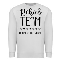 Dove Grey physical therapy making a difference Premium Sweatshirt - artisFamous