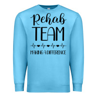 Ocean Blue physical therapy making a difference Premium Sweatshirt - artisFamous