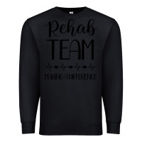 Black physical therapy making a difference Premium Sweatshirt - artisFamous