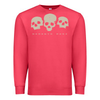 Cardinal memento mori three skulls Premium Sweatshirt - artisFamous