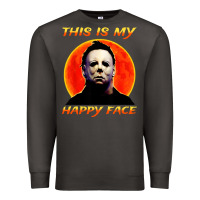 Smoke this is my happy face Premium Sweatshirt - artisFamous
