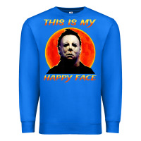 True Royal this is my happy face Premium Sweatshirt - artisFamous