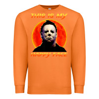 Carrot this is my happy face Premium Sweatshirt - artisFamous