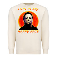 Sandshell this is my happy face Premium Sweatshirt - artisFamous
