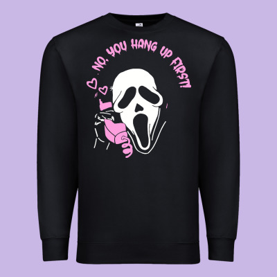 Scream Ghost Premium Sweatshirt Designed By Artisfamous