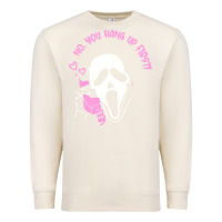 Sandshell scream ghost Premium Sweatshirt - artisFamous