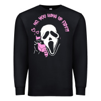 Black scream ghost Premium Sweatshirt - artisFamous