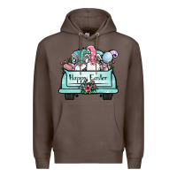 Coffee easter gnomes truck Premium Hoodie - Jasminsmagicworld