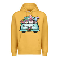Mustard easter gnomes truck Premium Hoodie - Jasminsmagicworld