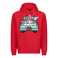 Red easter gnomes truck Premium Hoodie - Jasminsmagicworld