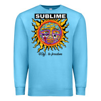 Ocean Blue sunflower sublime 40oz to freedom Premium Sweatshirt - artisFamous