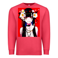 Cardinal anime girl japanese Premium Sweatshirt - artisFamous