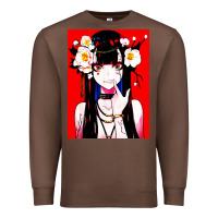 Chestnut anime girl japanese Premium Sweatshirt - artisFamous