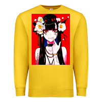 Lemon anime girl japanese Premium Sweatshirt - artisFamous