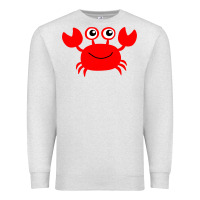 Oatmeal Heather Red Crab Premium Sweatshirt - artisFamous
