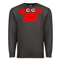 Smoke Red Crab Premium Sweatshirt - artisFamous