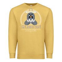 Antique Gold the roost animal cafe Premium Sweatshirt - artisFamous