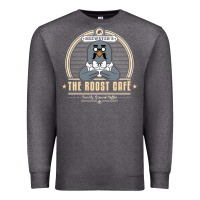 Charcoal Heather the roost animal cafe Premium Sweatshirt - artisFamous