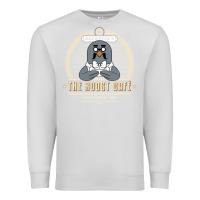 Dove Grey the roost animal cafe Premium Sweatshirt - artisFamous