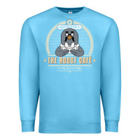 Ocean Blue the roost animal cafe Premium Sweatshirt - artisFamous