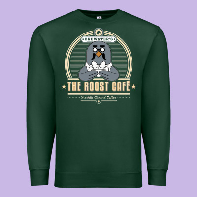 The Roost Animal Cafe Premium Sweatshirt Designed By Artisfamous