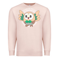 Pale Pink team rowlet classic Premium Sweatshirt - artisFamous
