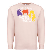Pale Pink hocus pocus shirt Premium Sweatshirt - artisFamous