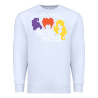White hocus pocus shirt Premium Sweatshirt - artisFamous