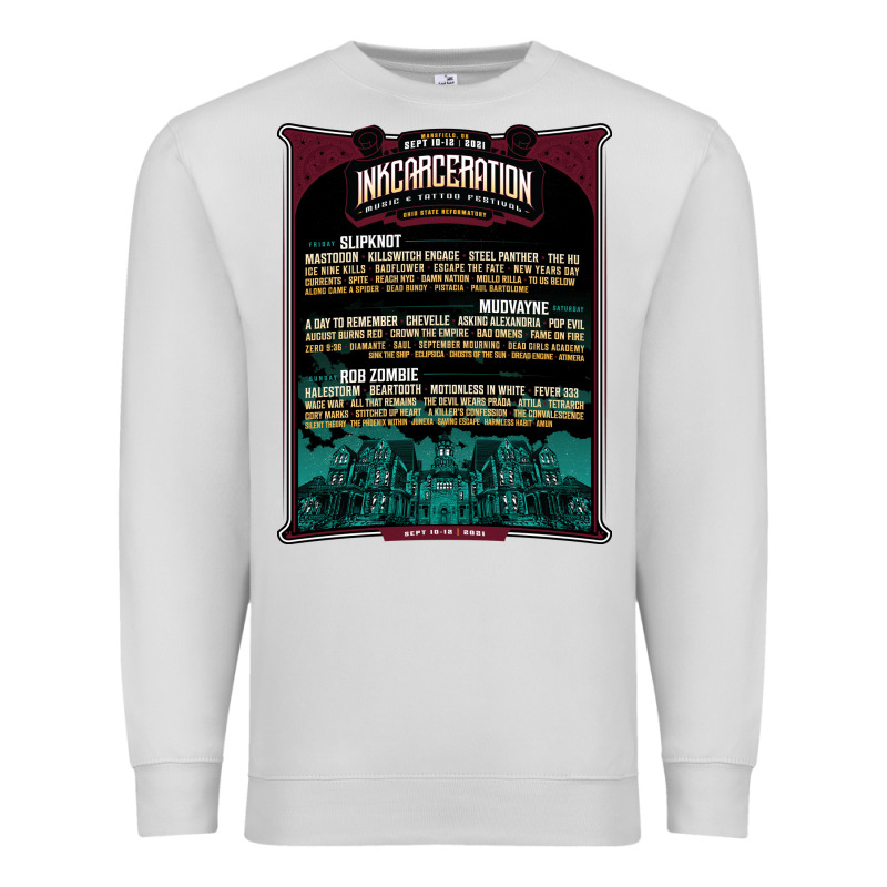 Face Mask Mansfield Ohio Inkcarceration Lineup Premium Sweatshirt by artisFamous | Teevron