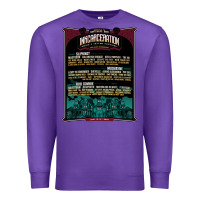 Purple face mask mansfield ohio inkcarceration lineup Premium Sweatshirt - artisFamous