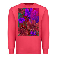 Cardinal floral pattern Premium Sweatshirt - JahusDesignShop