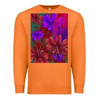 Carrot floral pattern Premium Sweatshirt - JahusDesignShop