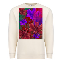 Sandshell floral pattern Premium Sweatshirt - JahusDesignShop