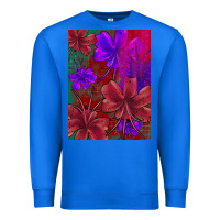True Royal floral pattern Premium Sweatshirt - JahusDesignShop