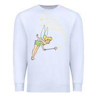 White tinkerbell magic Premium Sweatshirt - artisFamous