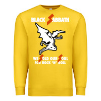Lemon black rock and roll Premium Sweatshirt - artisFamous