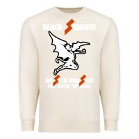 Sandshell black rock and roll Premium Sweatshirt - artisFamous